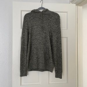 Knitted hoodie